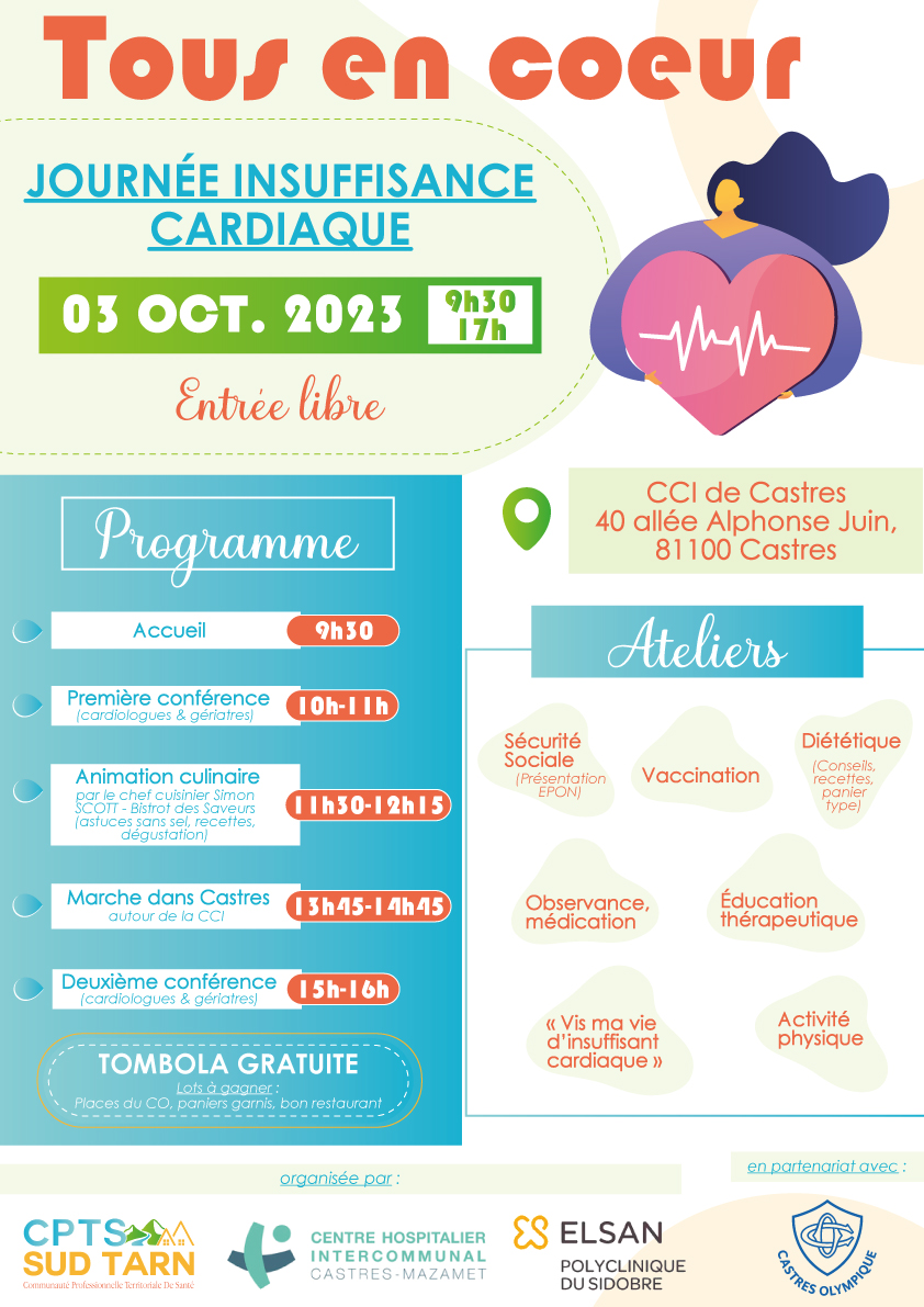 Tous en cœur : insuffisance cardiaque