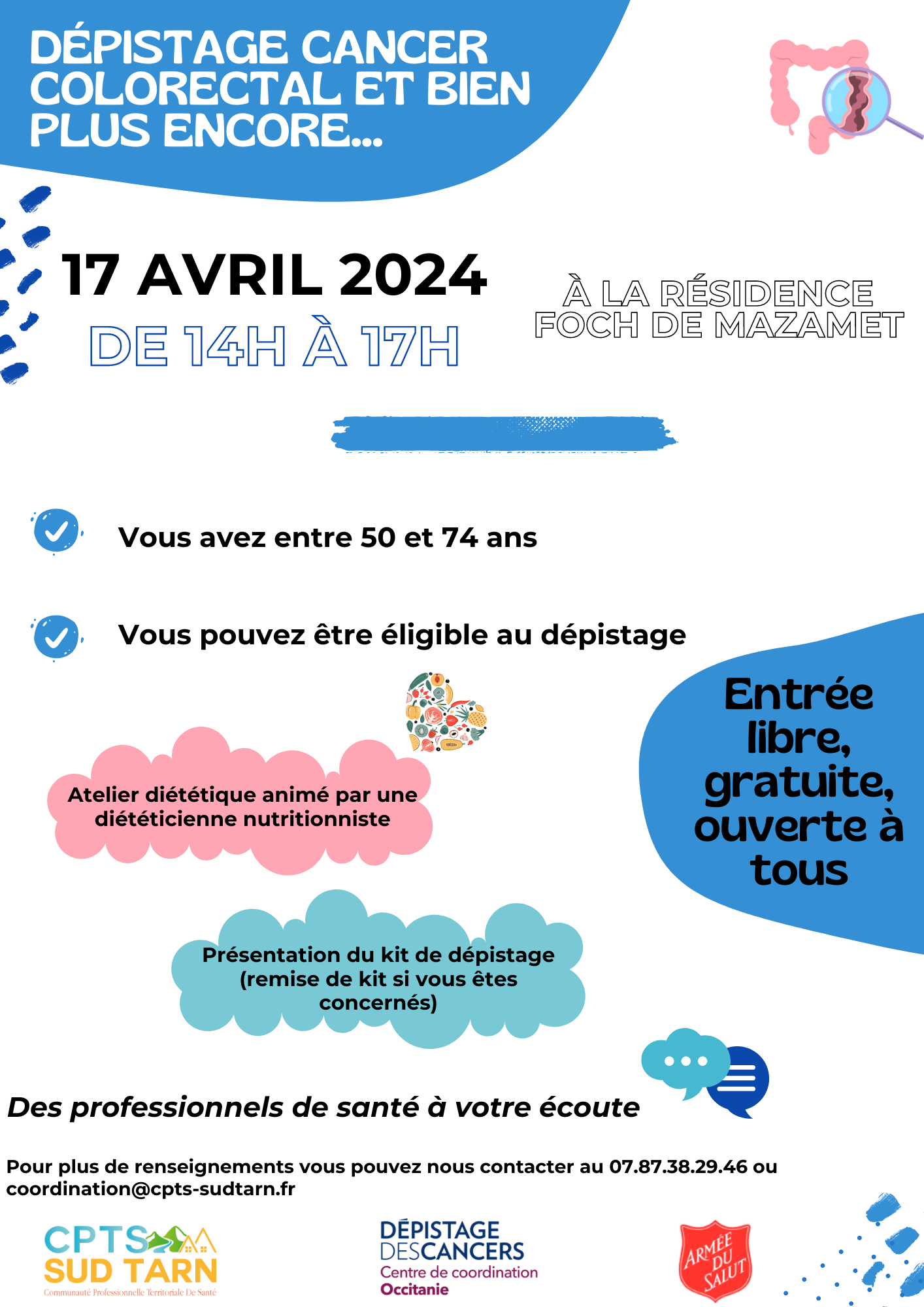 Dépistage cancer colorectal