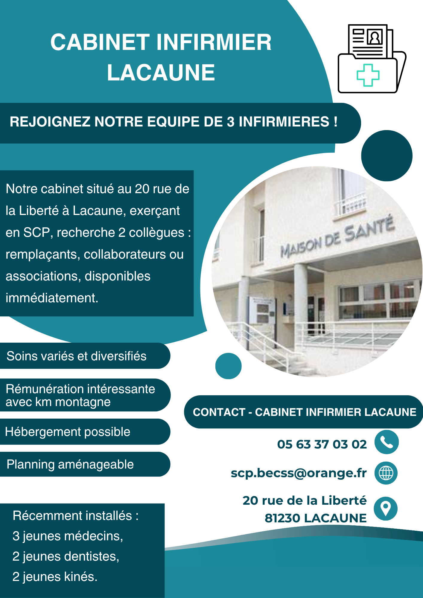 Cabinet infirmier Lacaune